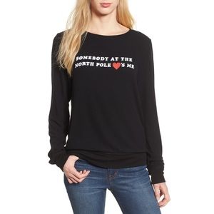 NWT Wildfox Someone at the North Pole Sweater sz S